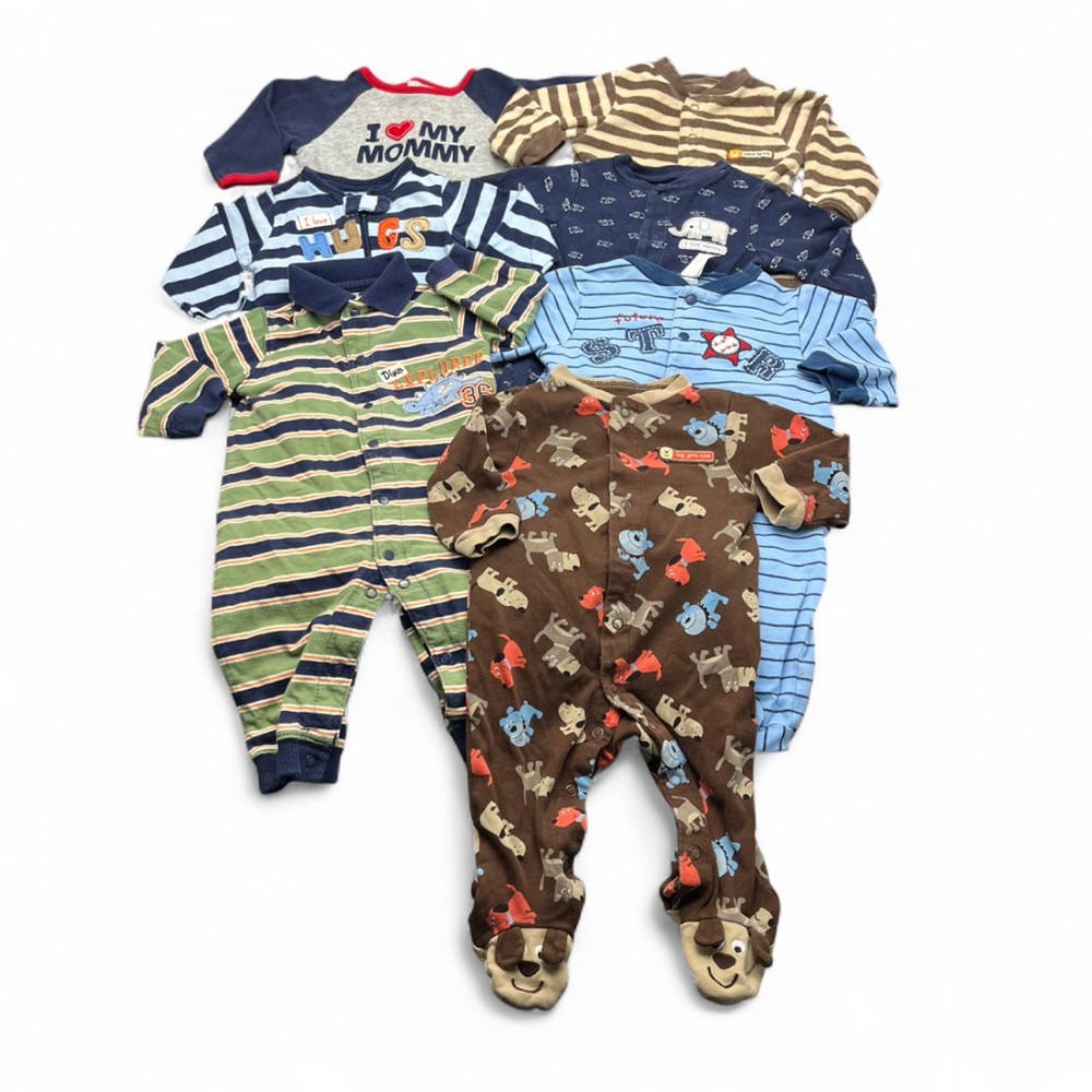 Baby Boys Sleeper Bundle 6 Months